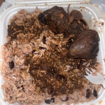Cookshop Jamaican Restaurant - Brown Stew Chicken - Caribbean Near Me - Atlanta, Georgia