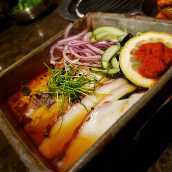 Anto - (Octopus) Muneo Carpaccio - Korean Near Me - New York, New York Anto - (Octopus) Muneo Carpaccio - Korean Near Me - New York, New York