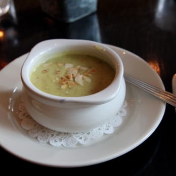 Black Sheep Bistro - Grape and almond white gazpacho - New American Near Me - Vergennes, Vermont Black Sheep Bistro - Grape and almond white gazpacho - New American Near Me - Vergennes, Vermont