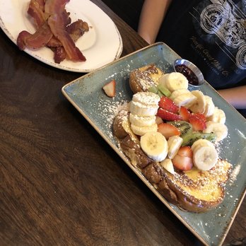 First Watch - Floridian French Toast with bacon - Breakfast & Brunch Near Me - Round Rock, Texas First Watch - Floridian French Toast with bacon - Breakfast & Brunch Near Me - Round Rock, Texas