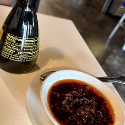 Soy Sauce and Chili Peppers Sauce