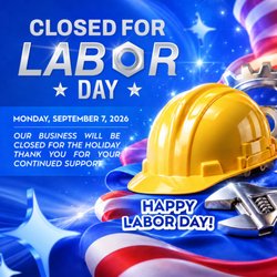 Lux Nail Bar - LABOR DAY CLOSURE NOTICE
In observance of Labor Day, we will be CLOSED on Monday, September 7, 2026.