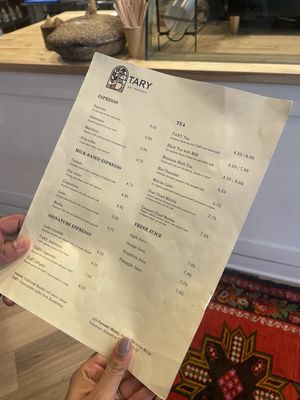 Menu photo 2 TARY Coffee Chicago, IL