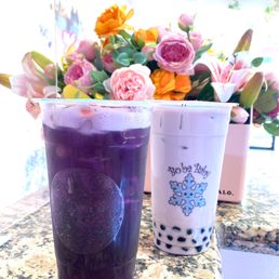 Blue Pea Milk Tea Blue Pea Milk Tea