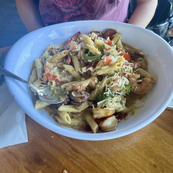 Fiddlers - Sandbar pasta - Seafood Near Me - St. Simons, Georgia