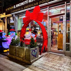 EL Rinconcito Restaurant - Exterior. Holiday vibes