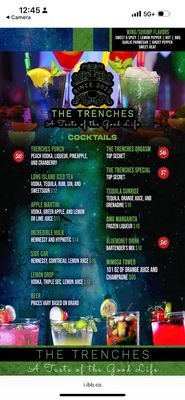 Menu photo 1 The Trenches Houston, TX Menu photo 1 The Trenches Houston, TX