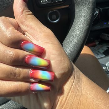 Studio Nails - What I asked for versus what I got and it was $95 for my birthday - Nail Salons Near Me - Arlington, Texas Studio Nails - What I asked for versus what I got and it was $95 for my birthday - Nail Salons Near Me - Arlington, Texas