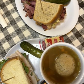 Schmaltz Deli - #26 All-American with Chicken Matzo Ball Soup and ##20 Old New Yorker - Delis Near Me - Lisle, Illinois Schmaltz Deli - #26 All-American with Chicken Matzo Ball Soup and ##20 Old New Yorker - Delis Near Me - Lisle, Illinois
