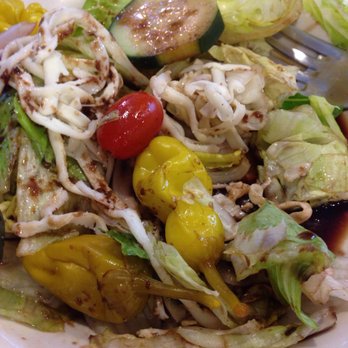 Rosati’s Pizza - Side Salad with balsamic vinaigrette - Pizza Near Me - McKinney, Texas