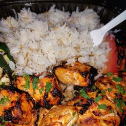 Chicken Kabob rice