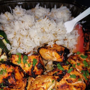 Sevan Restaurant & Catering - Chicken Kabob rice - Armenian Near Me - Oakland Gardens, New York