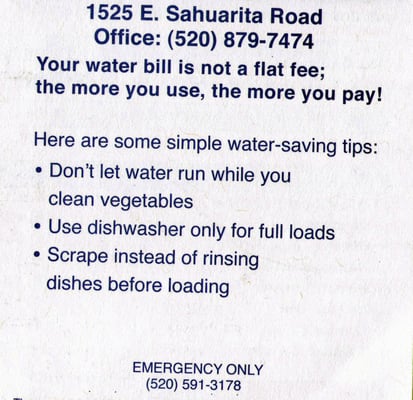 Farmers Water Company Logo