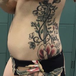 Healed re-work tattoo by Chato Healed re-work tattoo by Chato