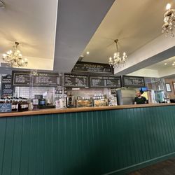 Goddards at Greenwich - Counter and menu