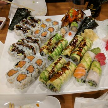 Yamato Restaurant - Just finished stuffing myself so this photo actually looks disgusting right now. I'll also side hook anyone who mentions Jiro to me. - Japanese Near Me - Brighton, Massachusetts Yamato Restaurant - Just finished stuffing myself so this photo actually looks disgusting right now. I'll also side hook anyone who mentions Jiro to me. - Japanese Near Me - Brighton, Massachusetts