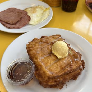 Uncle John’s Cafe - How HONG KONG FRENCH TOAST PLATTER - American Near Me - Los Angeles, California Uncle John’s Cafe - How HONG KONG FRENCH TOAST PLATTER - American Near Me - Los Angeles, California
