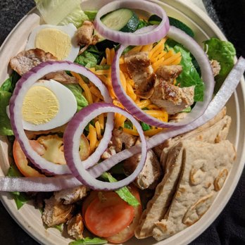 Showmars Gastonia - 321 - Grilled chicken chef's salad. - Greek Near Me - Gastonia, North Carolina