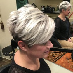 Lasting Looks Hair Skin and Natural Looking Permanent - Actual cut and color client