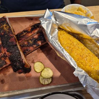Jim 'N Nick's Bar-B-Q - 1lb ribs, corn on the cob and mac and cheese - Barbeque Near Me - Augusta, Georgia Jim 'N Nick's Bar-B-Q - 1lb ribs, corn on the cob and mac and cheese - Barbeque Near Me - Augusta, Georgia