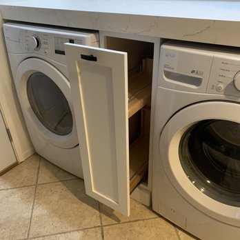 ARC Construction & Remodeling - Laundry nook with custom cabinet - General Contractors Near Me ARC Construction & Remodeling - Laundry nook with custom cabinet - General Contractors Near Me