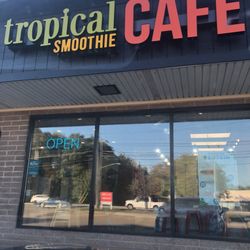 The front of the store.
