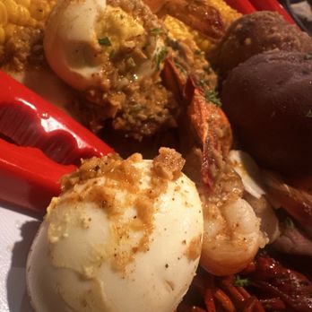 Bluewater Seafood - Spring - Spicy garlic boiled eggs - Seafood Near Me - Spring, Texas