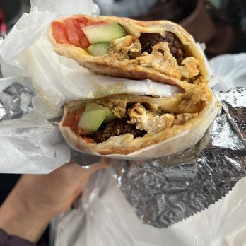 Kenz - Chicken shawarma wrap - Mediterranean Near Me - Houston, Texas