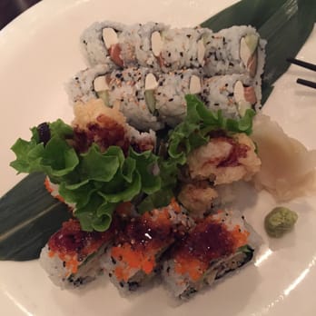 Aoyu Sushi - Philadelphia Roll & Chicken Tempura Roll - Japanese Near Me - Bronx, New York Aoyu Sushi - Philadelphia Roll & Chicken Tempura Roll - Japanese Near Me - Bronx, New York