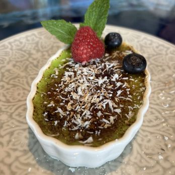 Southeast Impression - Pandan Creme Brûlée - Thai Near Me - Fairfax, Virginia