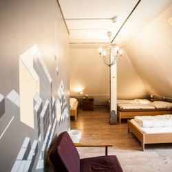 Labyrinth Hostel - Unser 6er Dorm