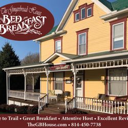Gingerbread House Bed & Breakfast - Beautiful Victorian B&BYard100 s from the Gap Trail