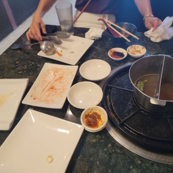 Hot Pot City - Did we like it?  The empty dishes said it all. - Vietnamese Near Me - Westminster, California