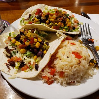 Springfield Brewing Company - Excellent street tacos with rice pilaf! The bean and corn mix was the best!! - Breweries Near Me - Springfield, Missouri