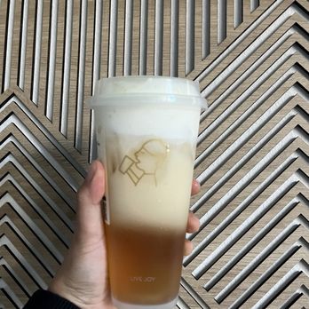 Heytea - Cheese Green Tea - Bubble Tea Near Me - Irvine, California