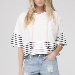 Steel Magnolia Fashions - Distressed crop top