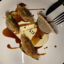 Cranes Spanish Kaiseki - Duck gyoza