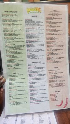 Menu photo 3 Papito Potrero Hill San Francisco, CA