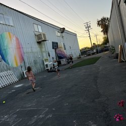 Two Rivers Cider - Fun & games outside Two Rivers