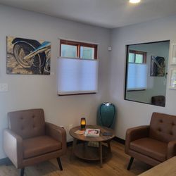 Sports Chiropractic & Massage - Reception area.