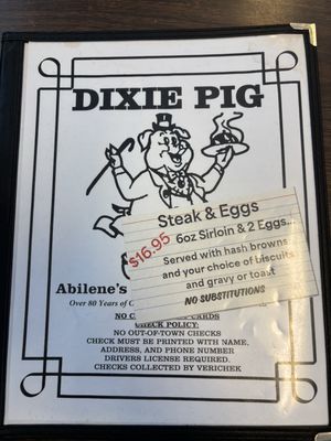 Dixie Pig by null