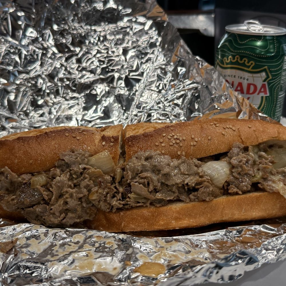 Lillo’s Tomato Pie - $18 Cheesesteak STACKED with meat and melted cheese throughout - Cheesesteaks Near Me - Forest Hills, New York Lillo’s Tomato Pie - $18 Cheesesteak STACKED with meat and melted cheese throughout - Cheesesteaks Near Me - Forest Hills, New York