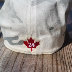 Revelation Wear - back of cap - maple leaf w/ year