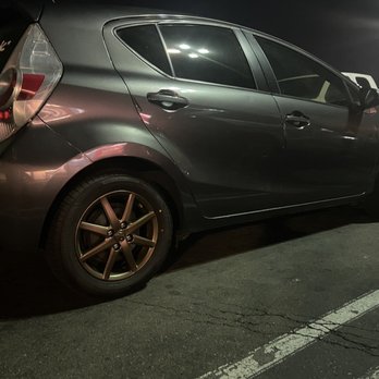 JR Wheels - Bronze Powder coat on my Prius C - Powder Coating Near Me - Riverside, California JR Wheels - Bronze Powder coat on my Prius C - Powder Coating Near Me - Riverside, California