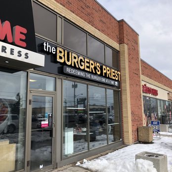 The Burger’s Priest - Front (facing York Mills) - Burgers Near Me - North York, Ontario The Burger’s Priest - Front (facing York Mills) - Burgers Near Me - North York, Ontario