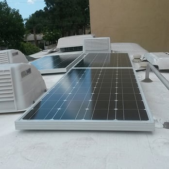 Aaron's Mobile RV Service - New RV solar panels! - RV Repair Near Me