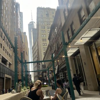Suited - The seating area outside of the cafe - Breakfast & Brunch Near Me - New York, New York Suited - The seating area outside of the cafe - Breakfast & Brunch Near Me - New York, New York