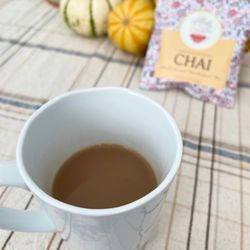 Naturally Chai - With oatmilk and maple syrup, it was delightful! Black was just as equally enjoyable!