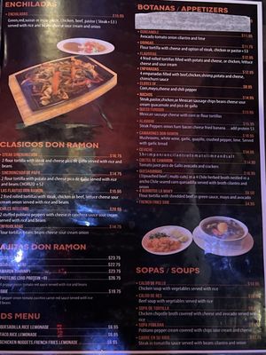 Menu photo 1 La Cocina de Don Ramon Chicago, IL