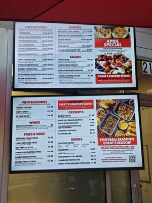 Menu photo 4 Cheat’s Cheesesteaks Charlotte, NC